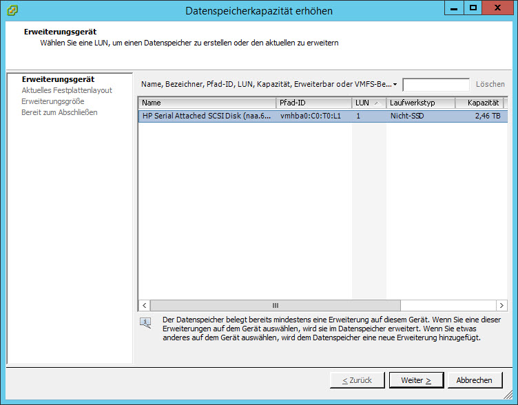 Управление raid hp proliant в esxi